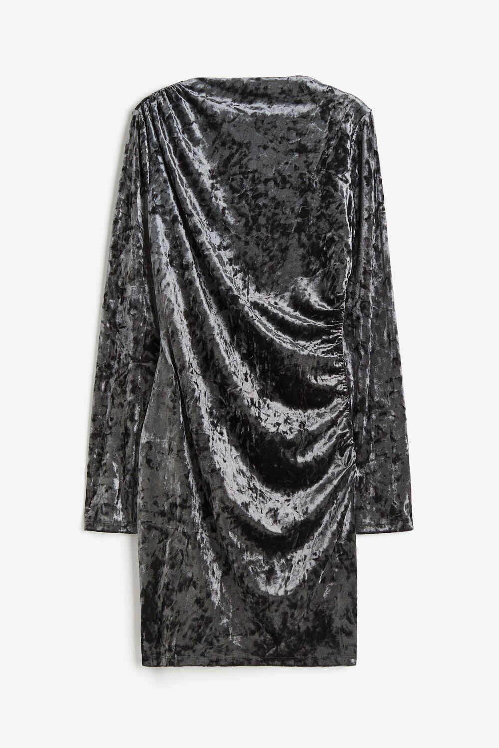 

Платье H&M Gathered Jersey, темно-серый