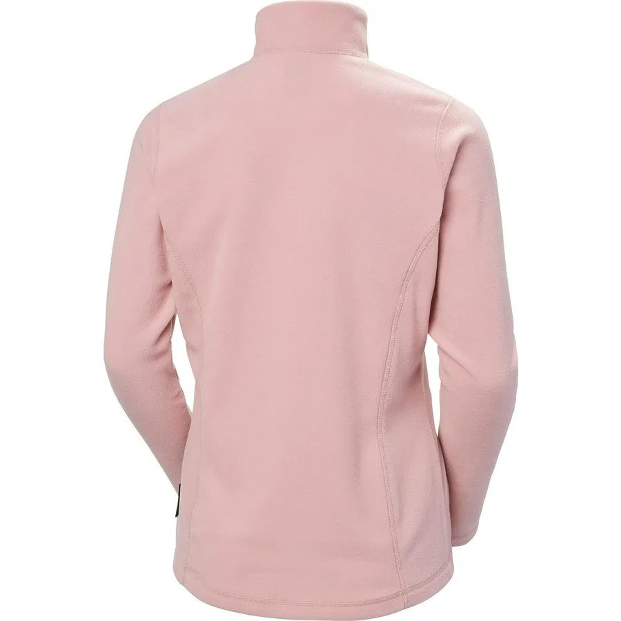 Детский флисовый полукомбинезон с длинным рукавом и полузамком Helly Hansen Junior Rider 1/2 Zip, Пудровый — фото 2