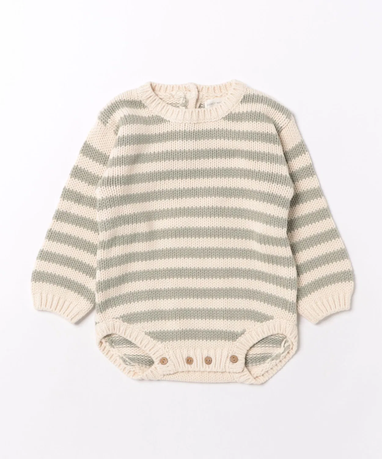 NO WAY Детский боди-комбинезон с длинным рукавомRex Romper Quincy Mae, Green