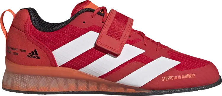 

Кроссовки Adidas Adipower Weightlifting 3 'Vivid Red White', красный