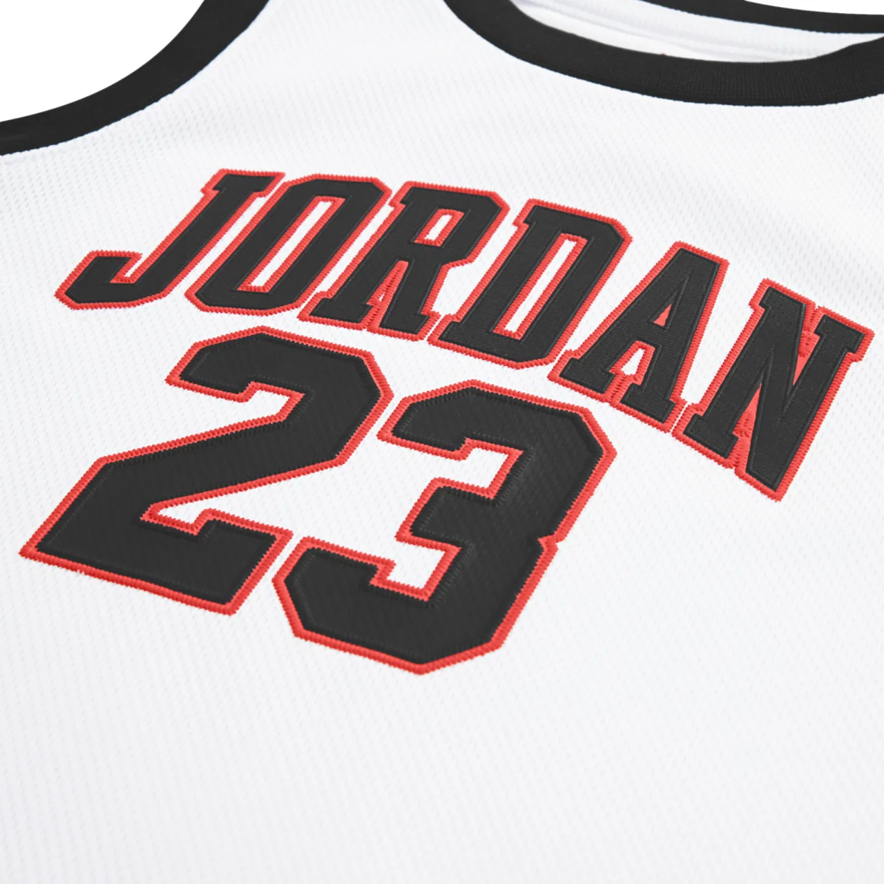 Детский комплект майка и шорты 23 Jersey Jordan, цвет Black/Infrared — фото 3