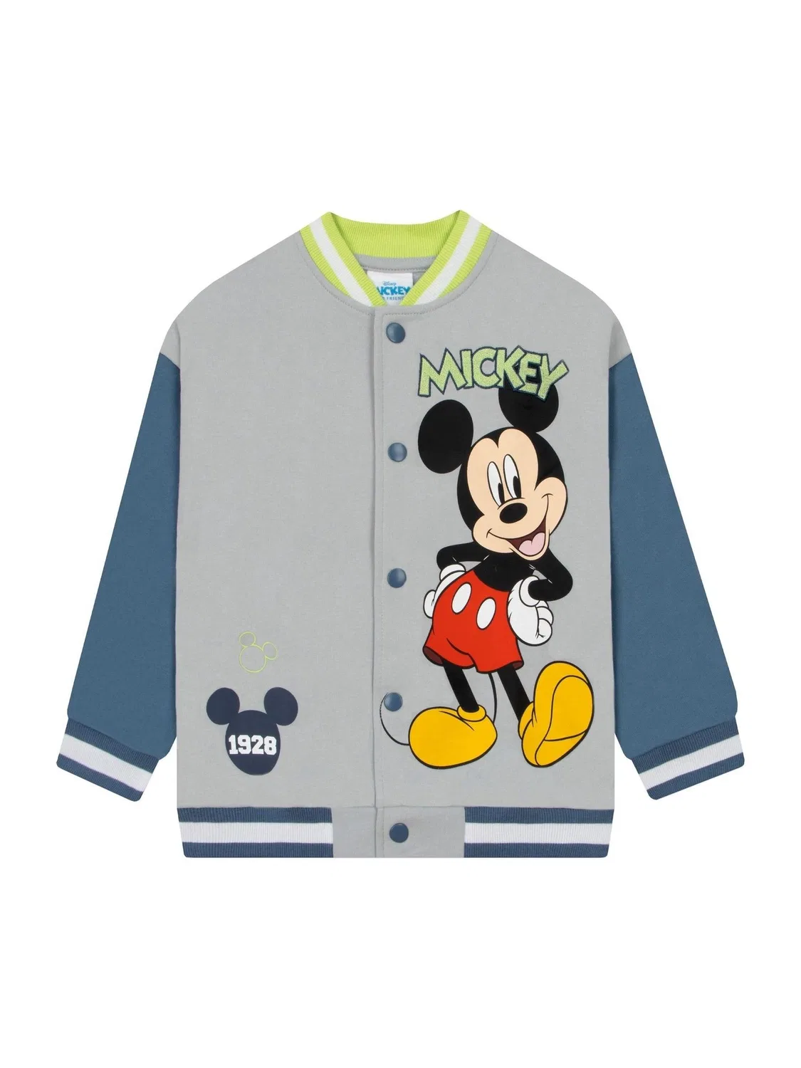 Куртка-бомбер Mickey Mouse Character, серый — фото 2