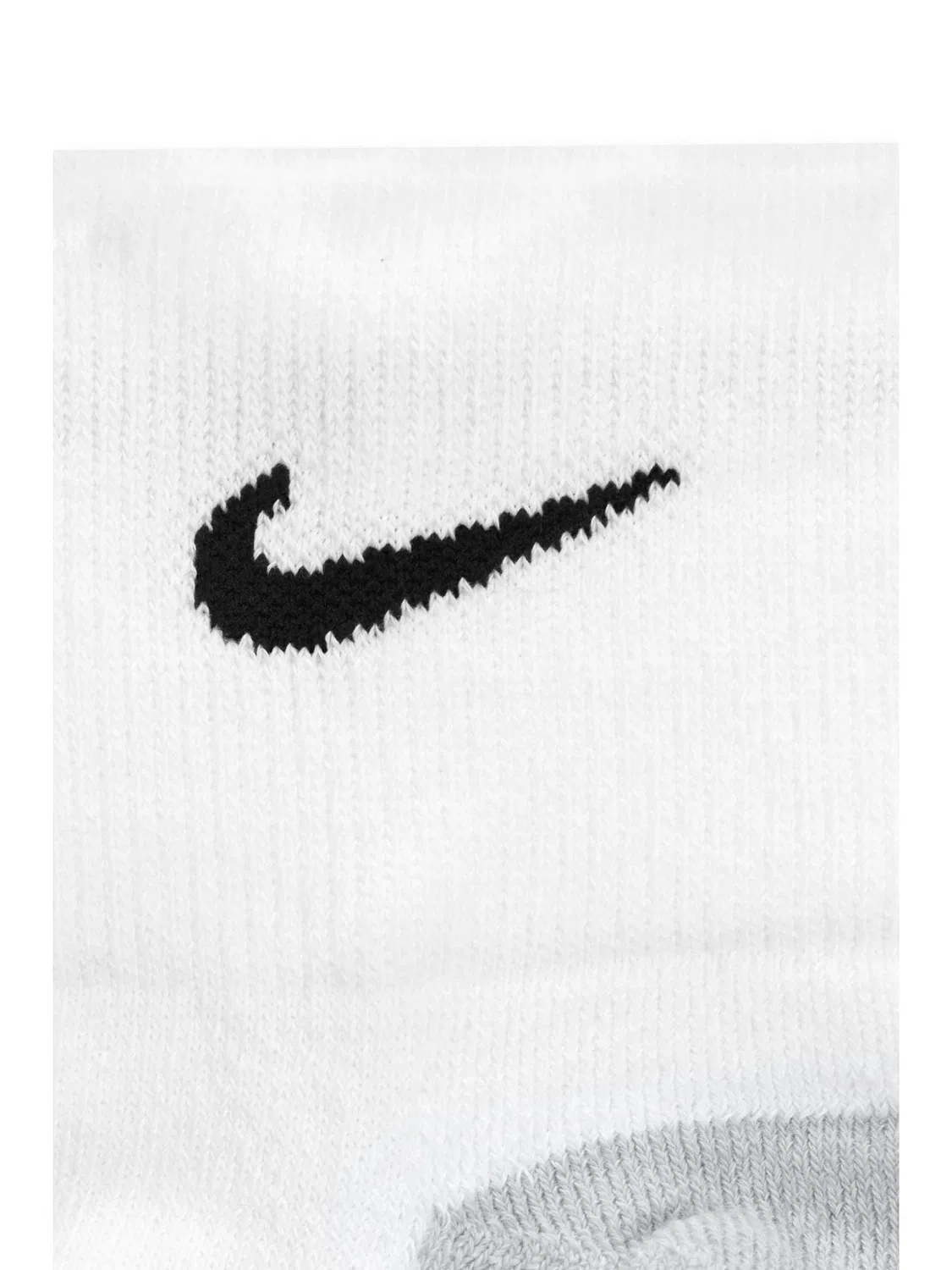 Носки спортивные Nike Everyday Max, бело-серые — фото 4