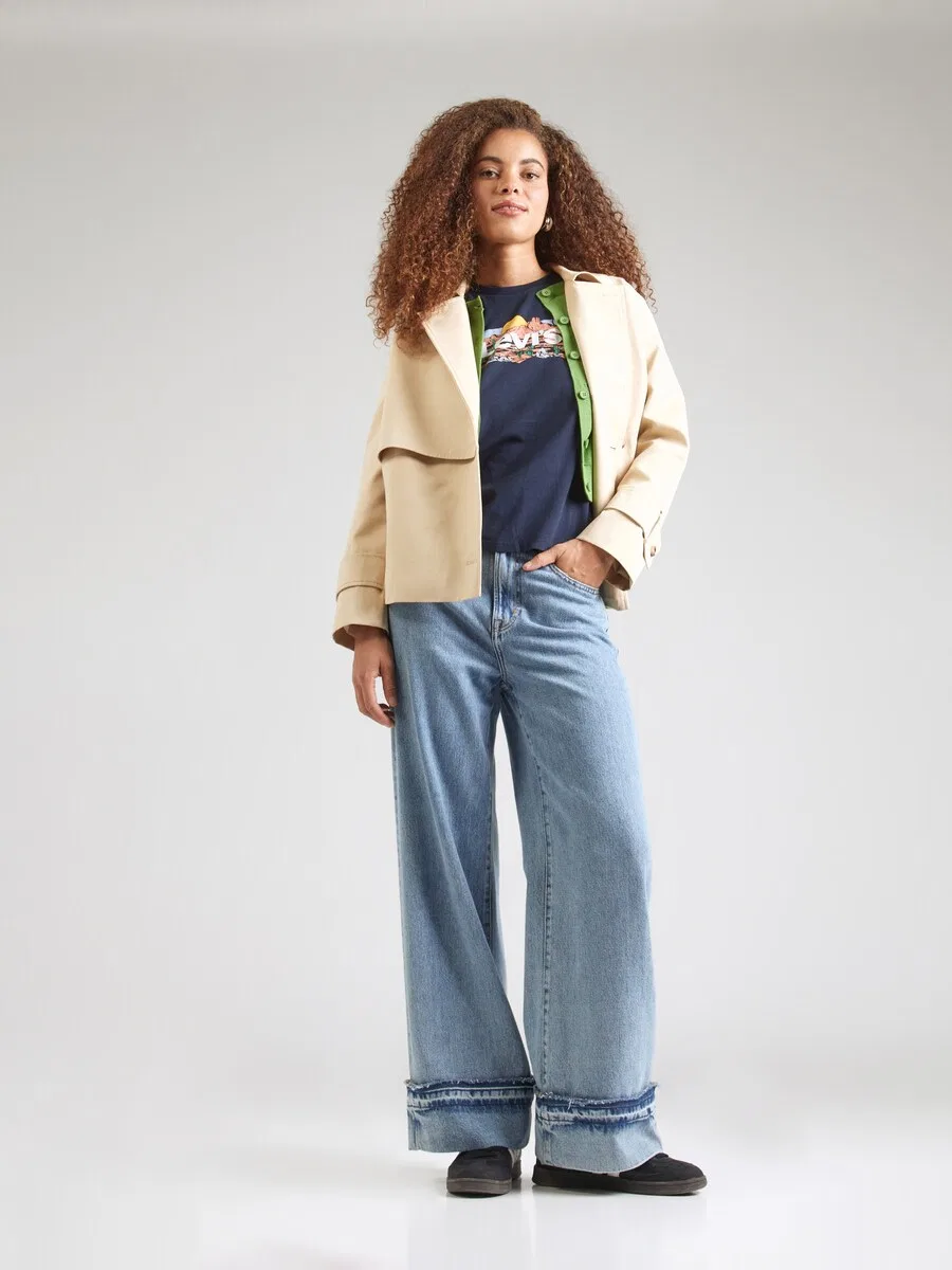 Футболка LEVI'S 'The Perfect' темно-синего цвета — фото 3