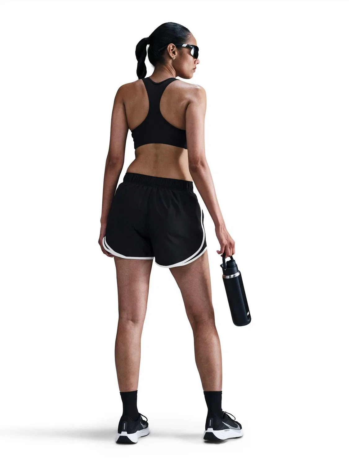 Шорты беговые Nike Tempo Dri-FIT, черный — фото 3