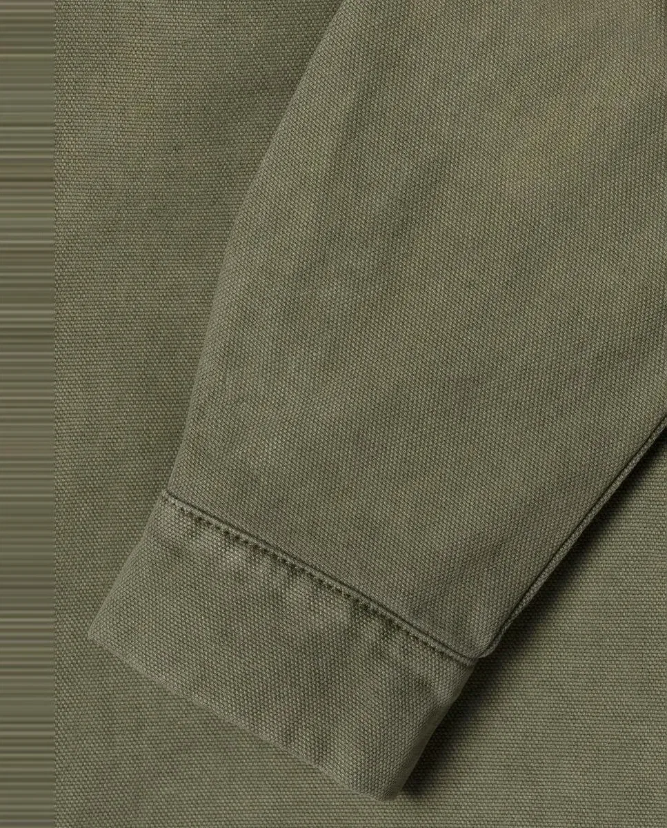 Детская куртка-сафари для мальчиков с четырьмя карманами Leo Pepe Jeans, Verde Militar — фото 4