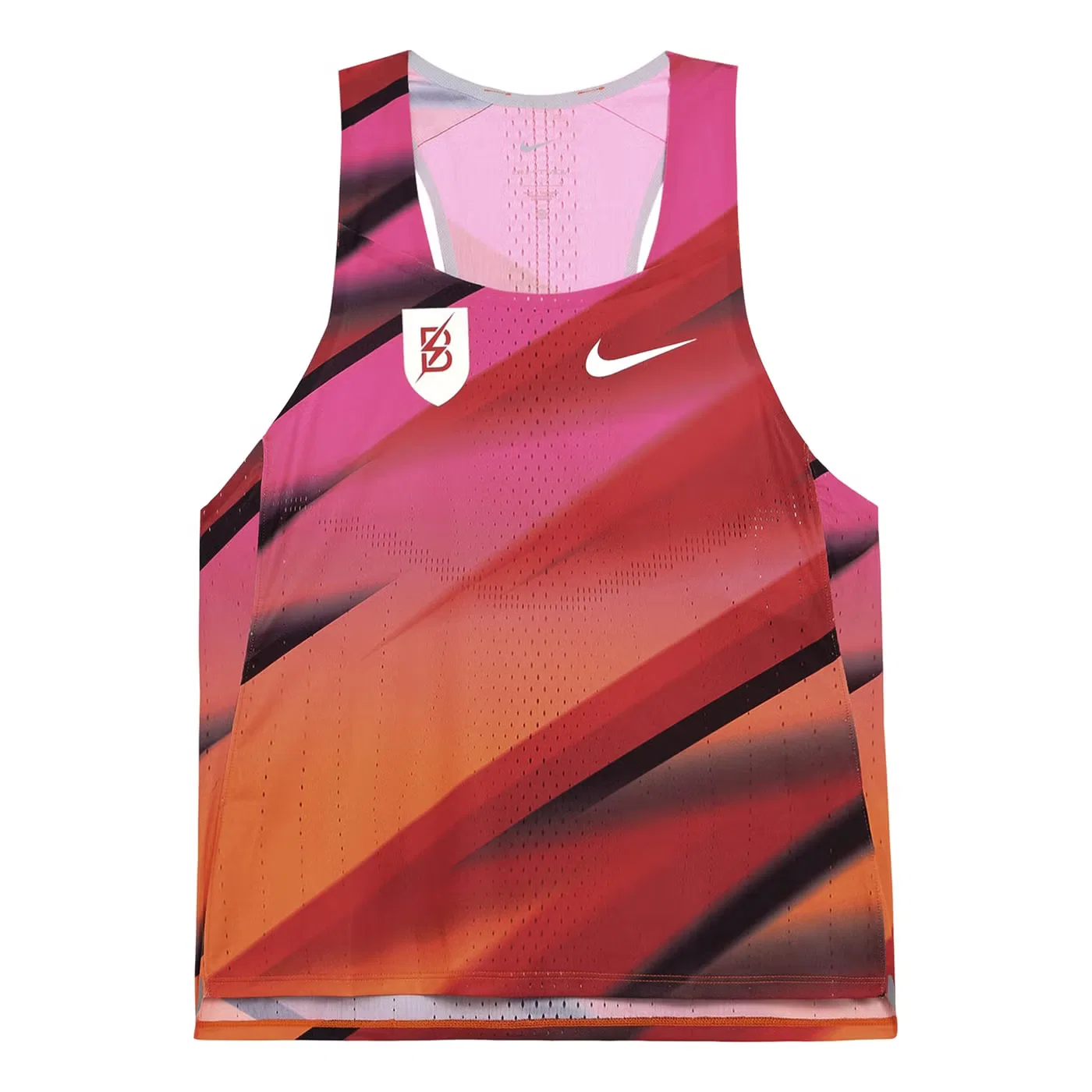 Футболка с принтом AeroSwift Bowerman Track Club Nike, красный