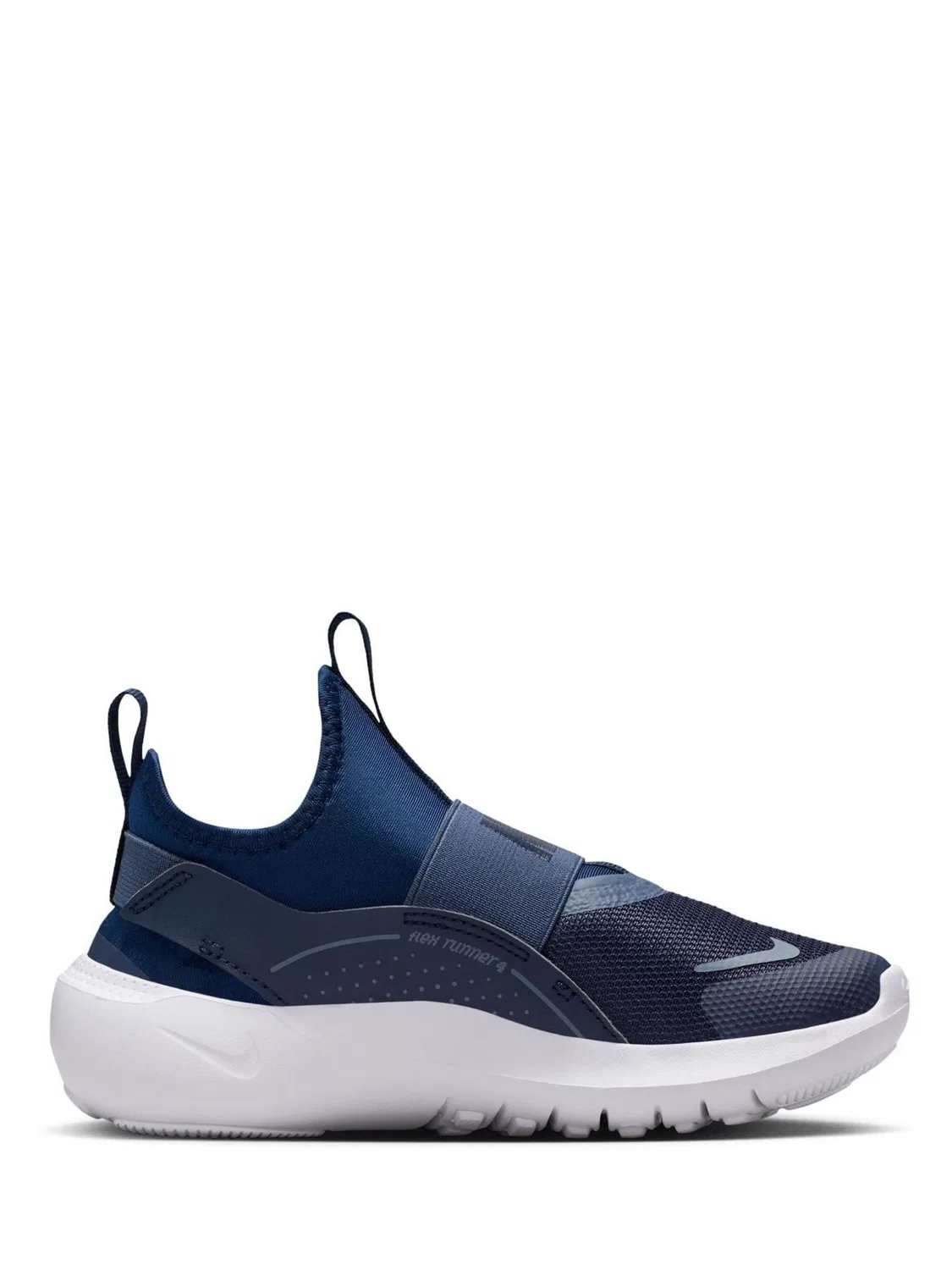 Кроссовки детские, модель Flex Runner 4 Nike, темно-синий — фото 4