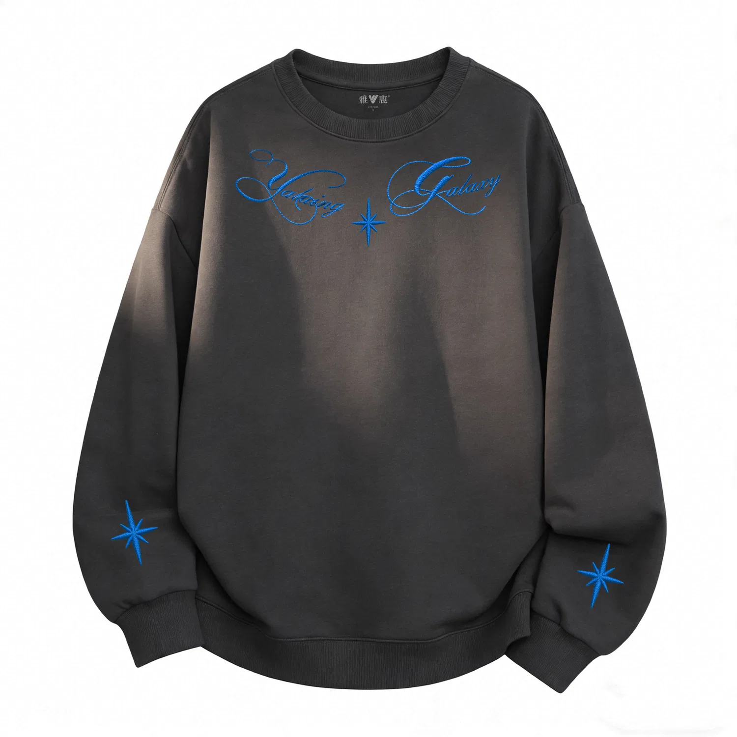 Детский свитшот унисекс с флисовой подкладкой, Crew Neck Moderate Regular, YALU
