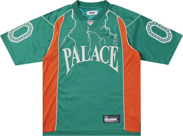 

Футболка Palace Hesh Athletic Jersey 'Turquoise', синий