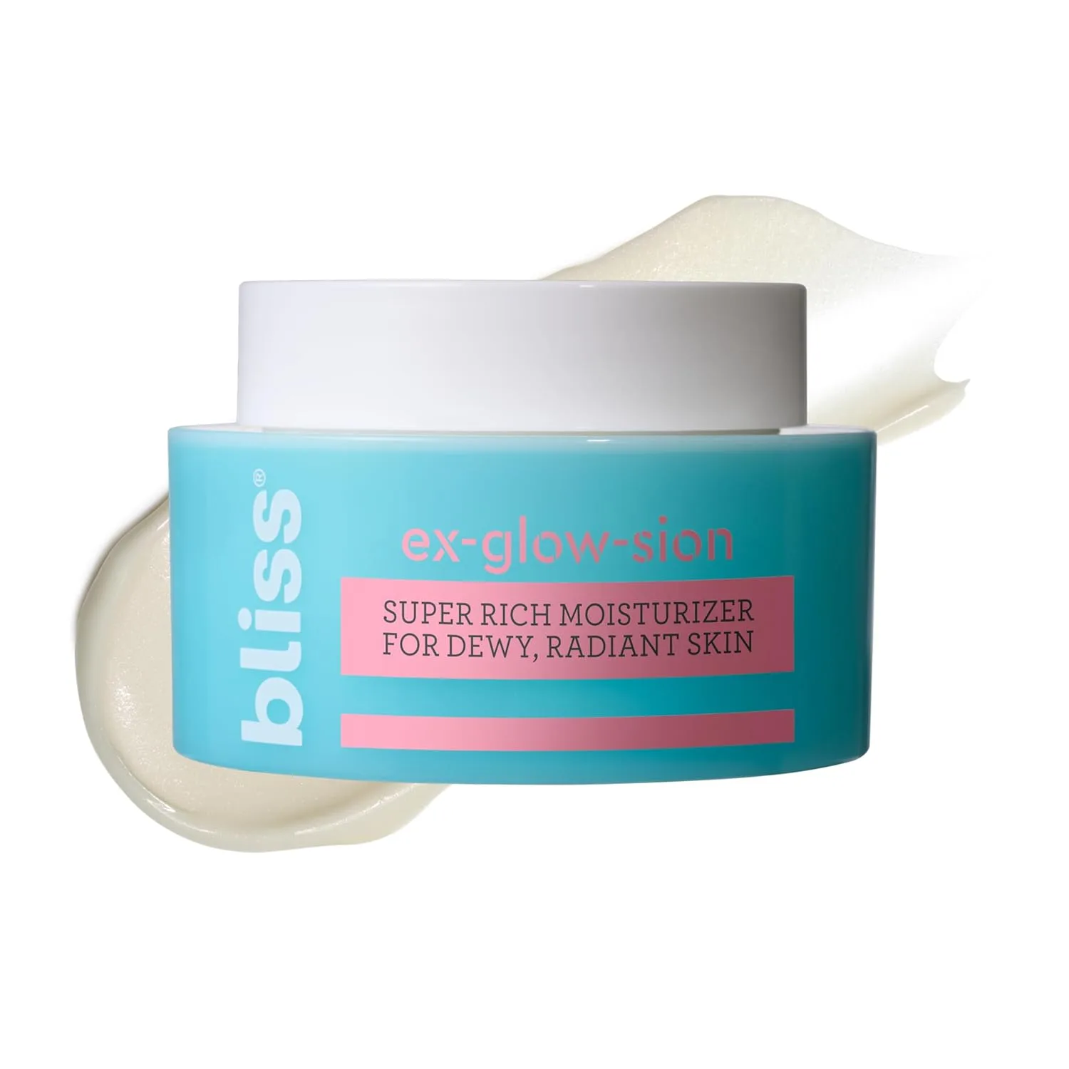 Увлажняющий крем для лица bliss Ex-glow-sion Super Rich для сияющей и увлажненной кожи | Усовершенствованное масло ши питает и увлажняет | 100% веганский продукт, не тестируется на животных | 48 мл