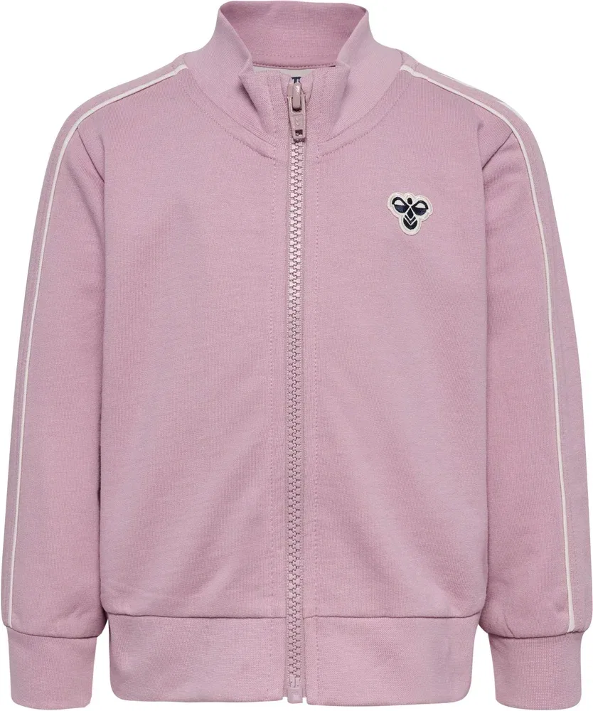 Спортивный костюм детский с принтом Mini Co Reg Track Suit Hummel, фиолетовый — фото 3