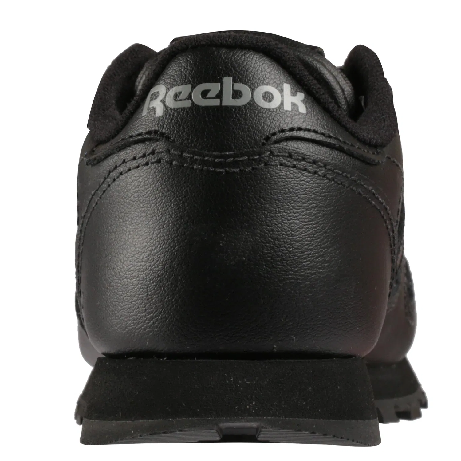 Детские кроссовки из кожи Reebok Classics Leather, Schwarz — фото 2