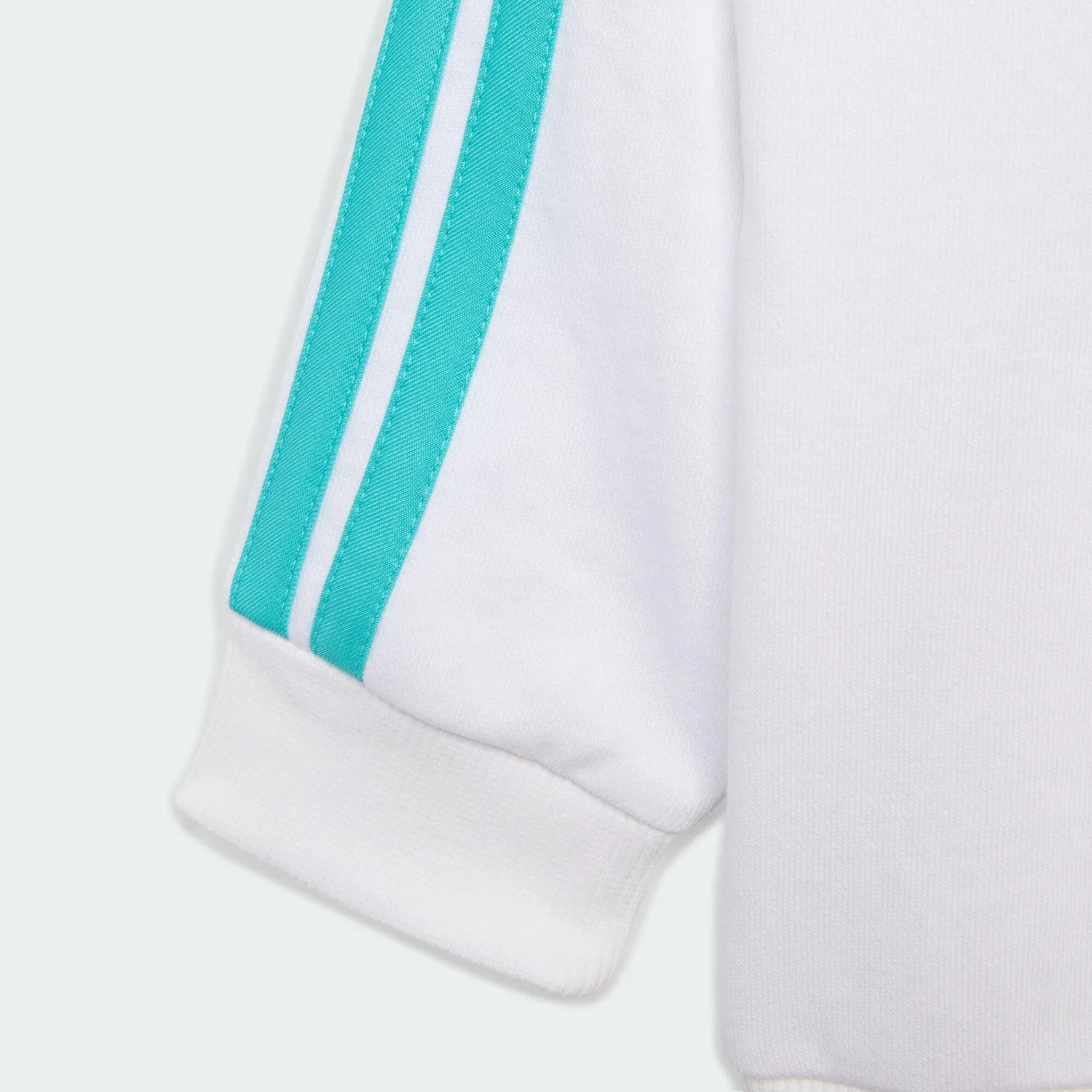 Детский спортивный костюм с длинным рукавом Mercedes-AMG Petronas Formula 1 Team DNA Adidas, Weiss Turkis — фото 4