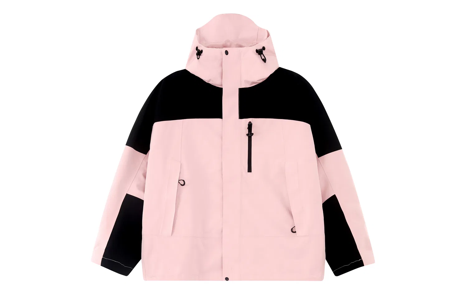 Детский пуховик с капюшоном утепленный F426, Pink