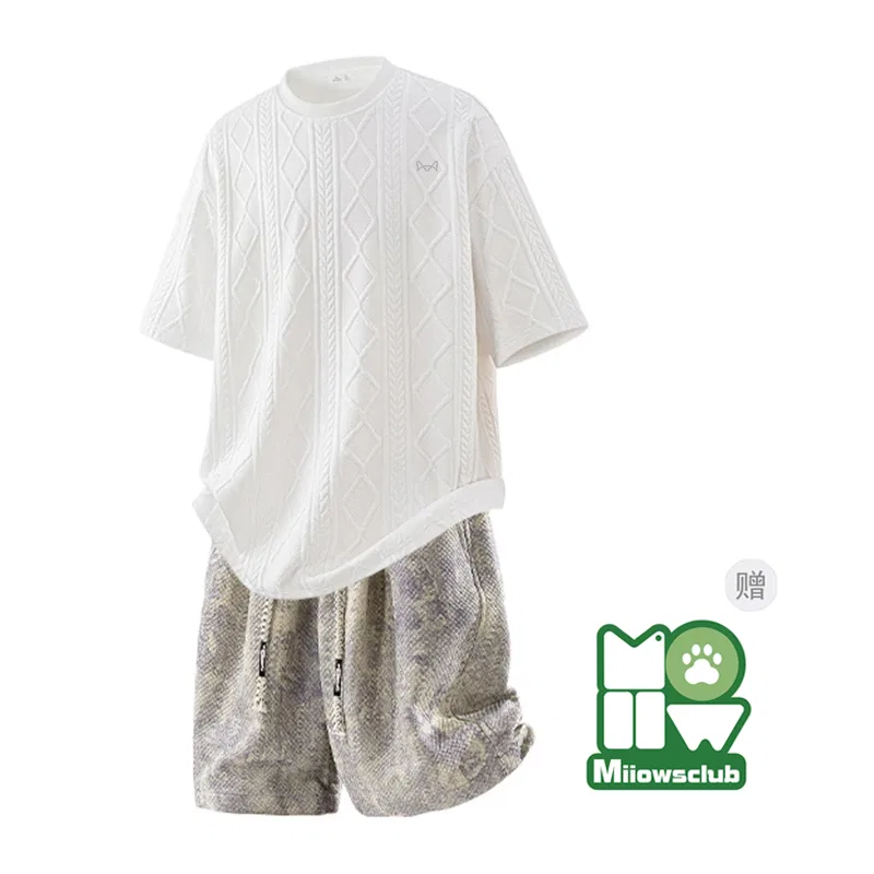Детский спортивный комплект с круглым вырезом Summer Style-2 Pack MIIOW — фото 3