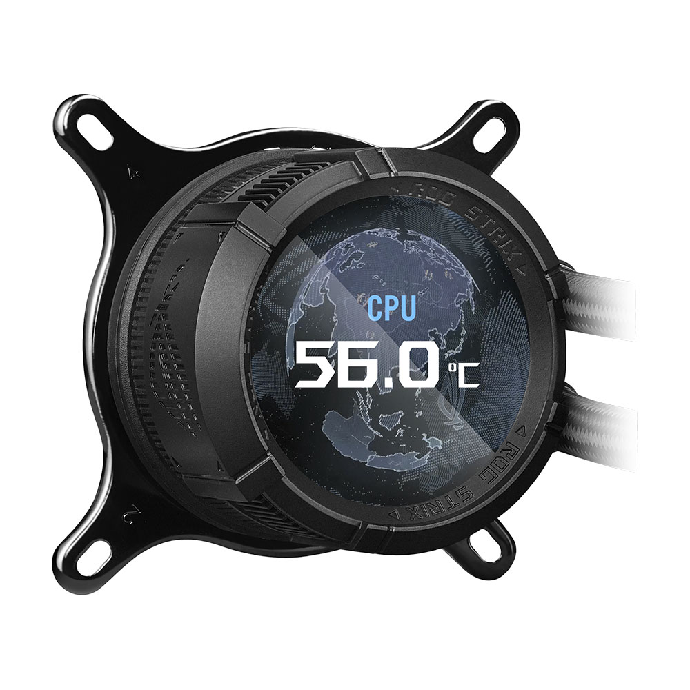 Система водяного охлаждения Asus Rog Strix LC III 360 ARGB LCD, черный — фото 4