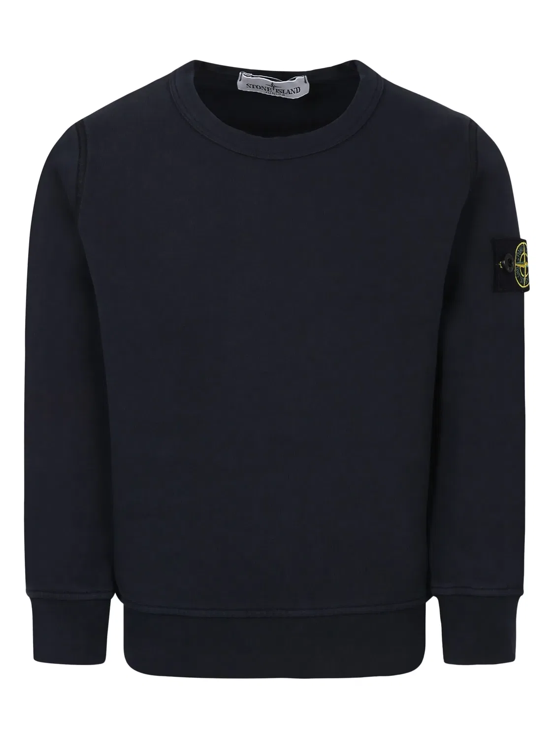 Свитшот с эмблемой-компас Stone Island, синий