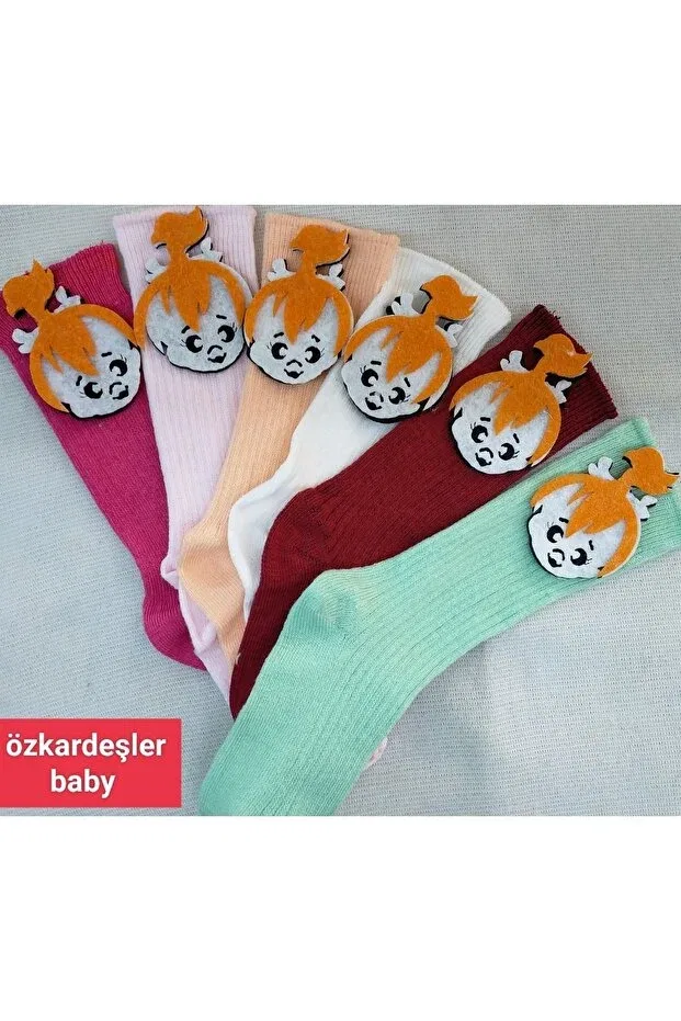 Детские гольфы для новорожденных с принтом Özkardeşler Baby, Multicolored