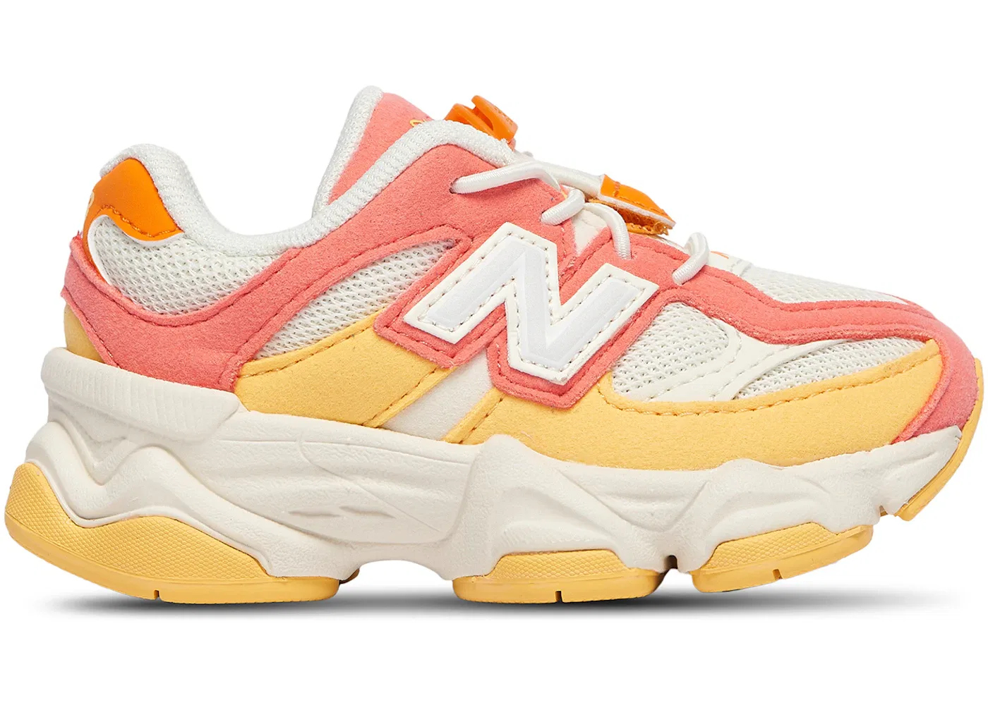 Детские кроссовки Lifestyle New Balance 9060, Clementine/True Red