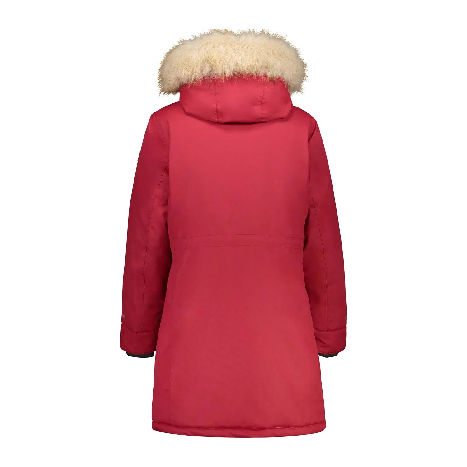 Детская длинный парка с капюшоном GIRL LONG JACKET SNAPS HOOD Cmp, Rosa — фото 4