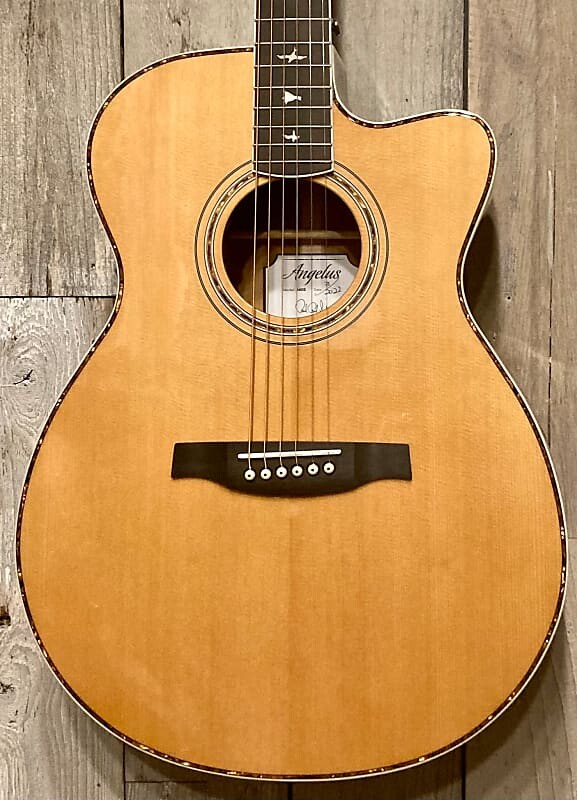 

PRS SE A40E Angelus со звукоснимателем Fishman Sonitone 2022 Natural