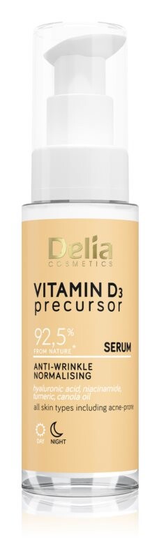 

Сыворотка против морщин Delia Cosmetics Vitamin D3 Precursor