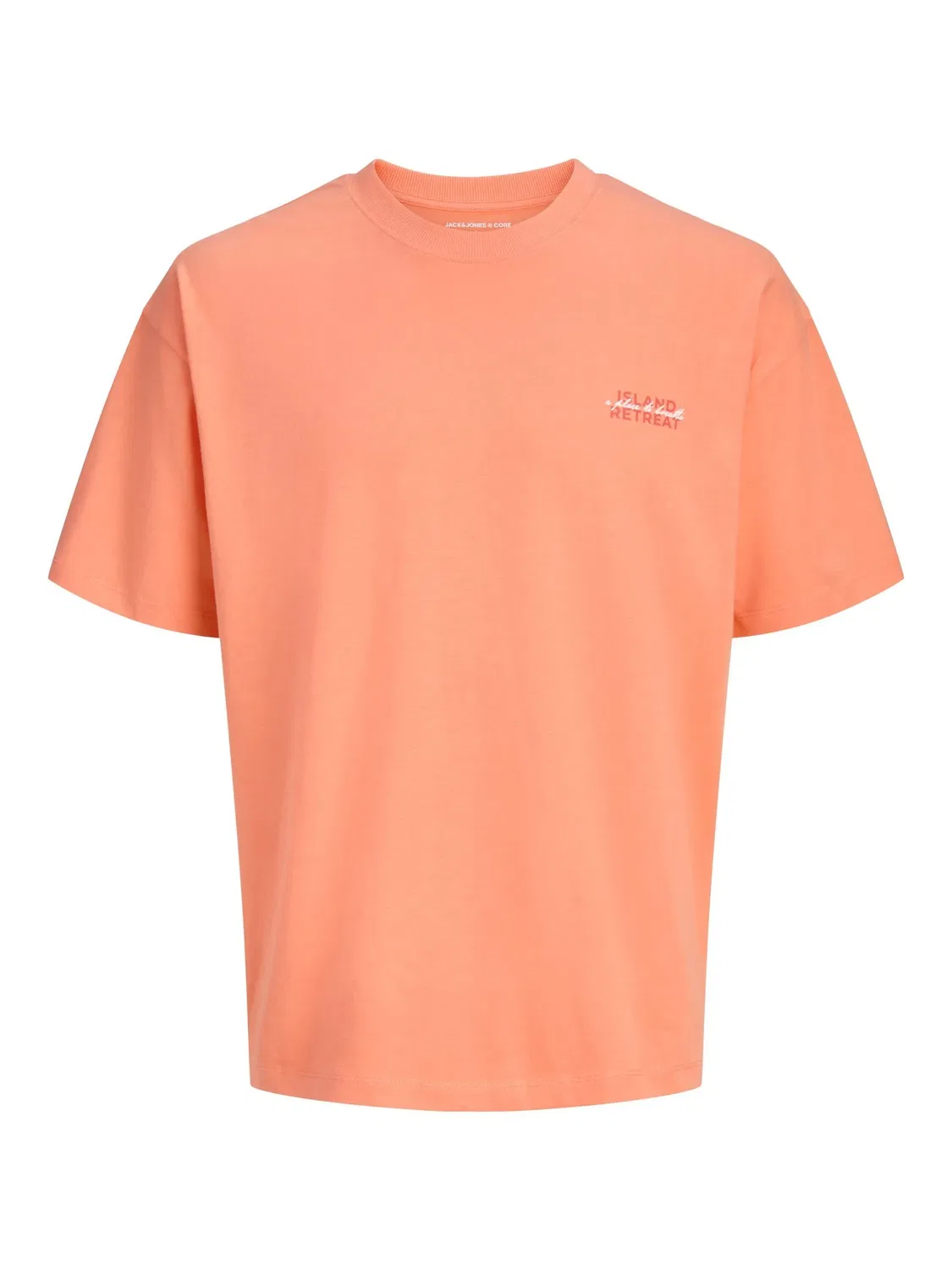 Футболка хлопковая Jack & Jones Junior, оранжевый