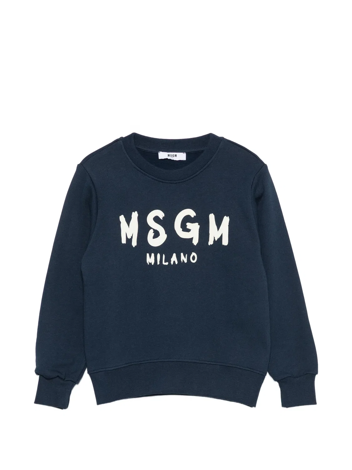 MSGM Свитшот с логотипом синий