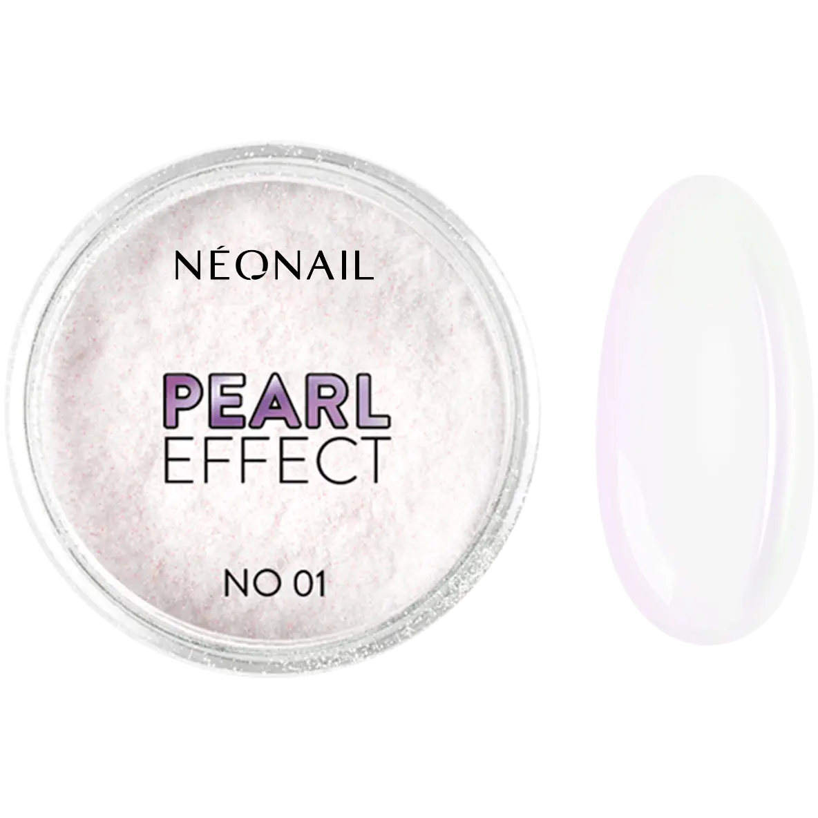 

Neonail Pearl Effect пудра для ногтей 01, 1 шт.