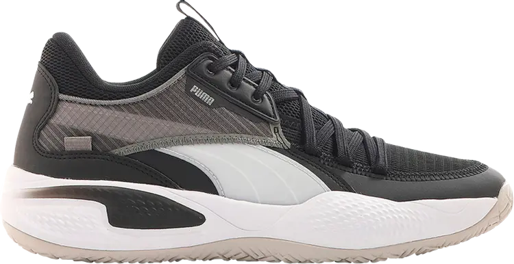 

Кроссовки Puma Court Rider Black White, черный