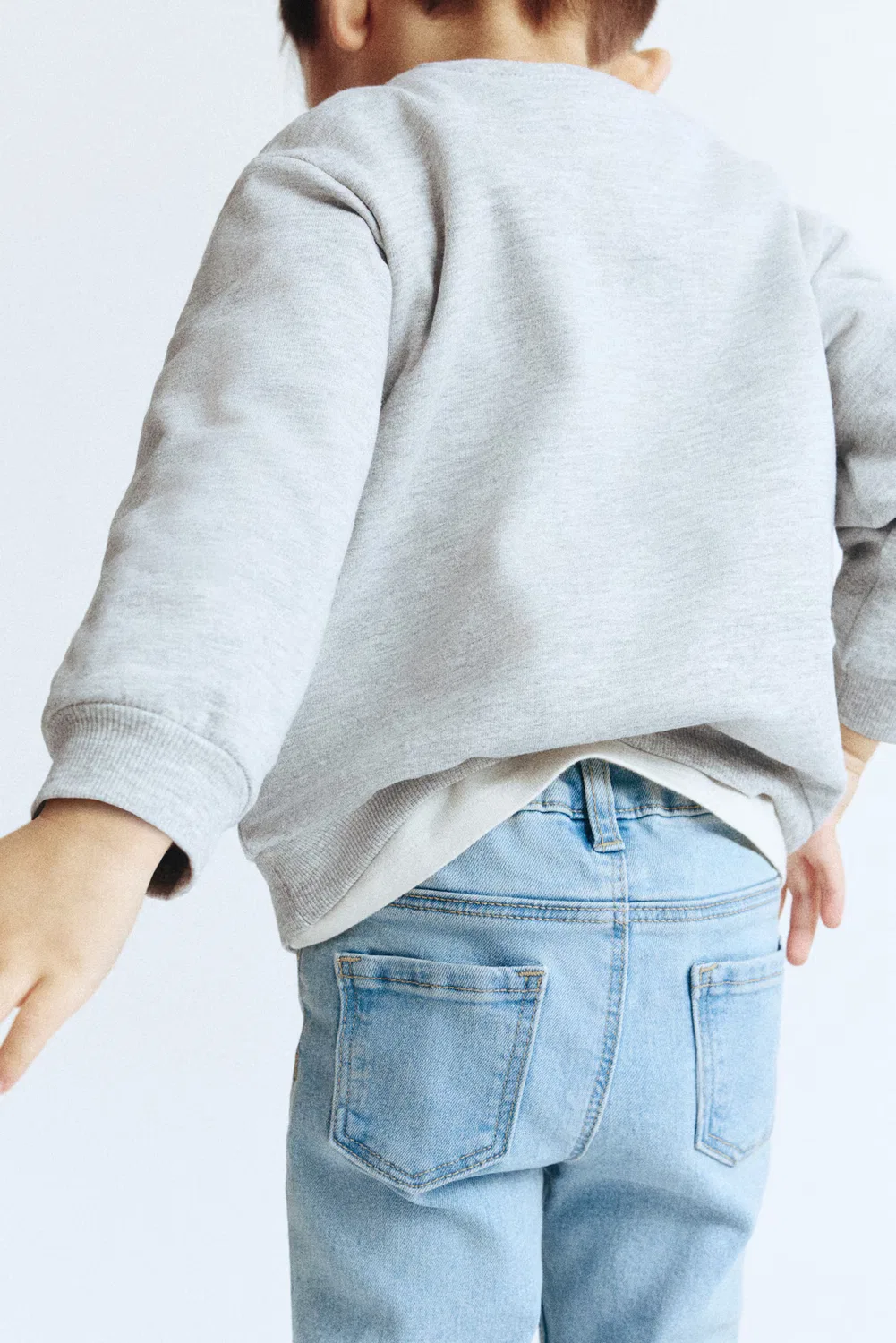 Узкие джинсы H&M, Helles Denimblau — фото 4