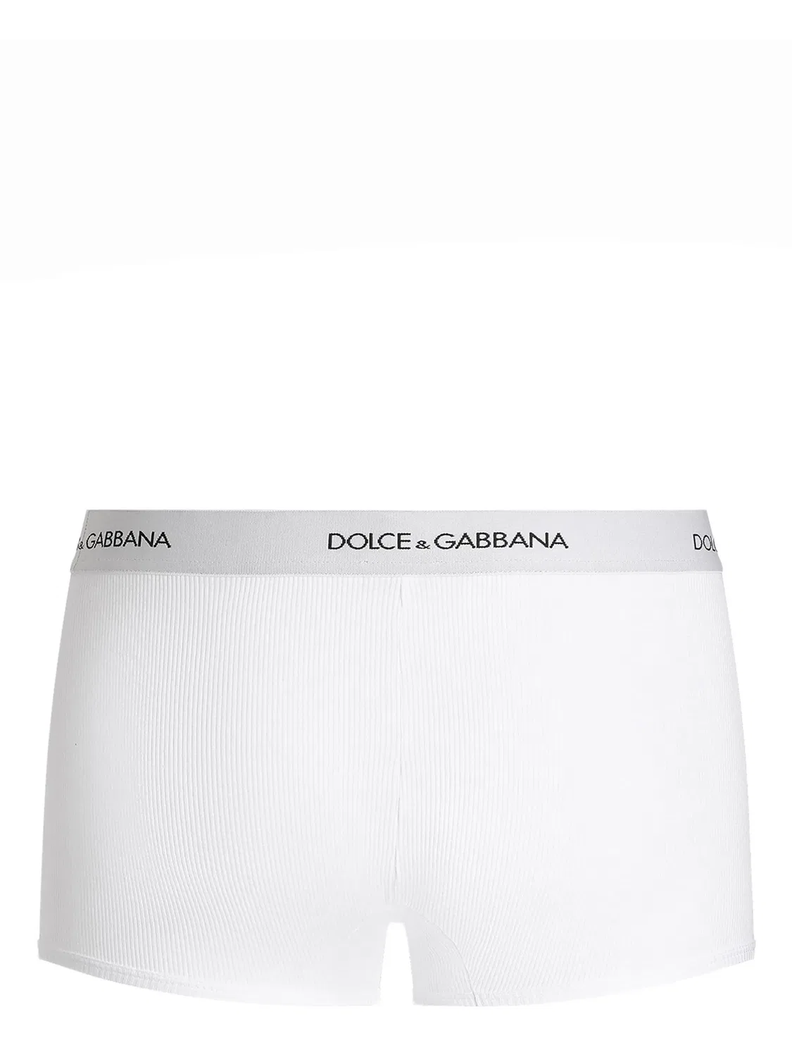 Dolce & Gabbana Хлопковые боксеры белые — фото 2
