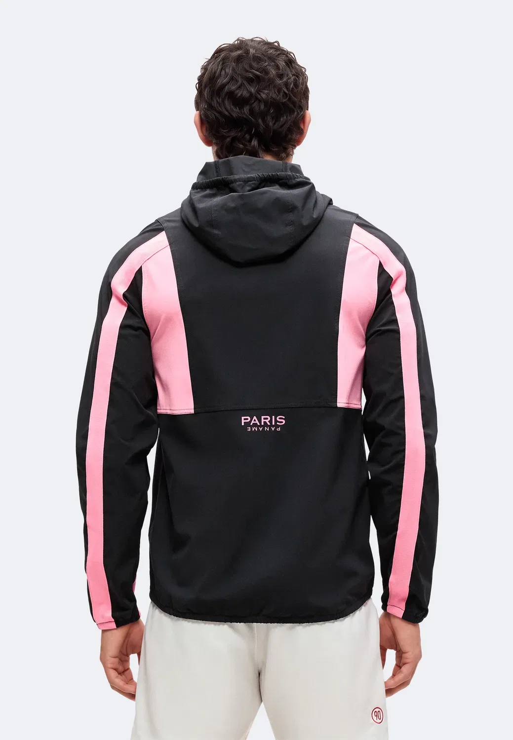Энергетическая тренировочная куртка ПСЖ Nike Performance, Black/Pink Beam — фото 3
