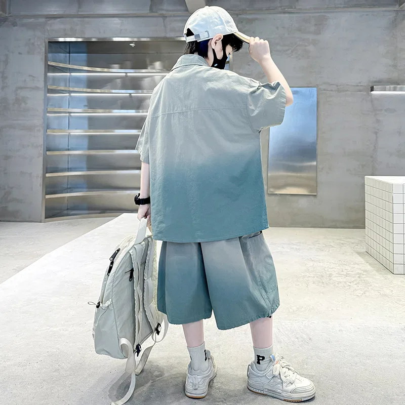 Детский комплект спортивной одежды для подростков Casual Sportswear YALU — фото 4