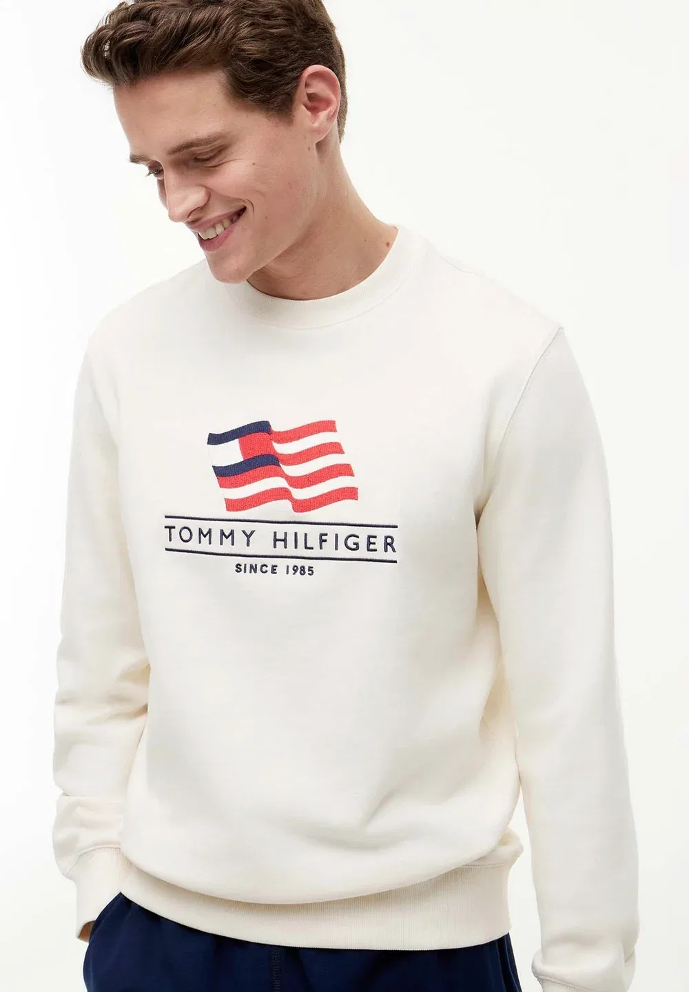Rwb главный флаг терри - толстовка Tommy Hilfiger, Ivory Petal — фото 4