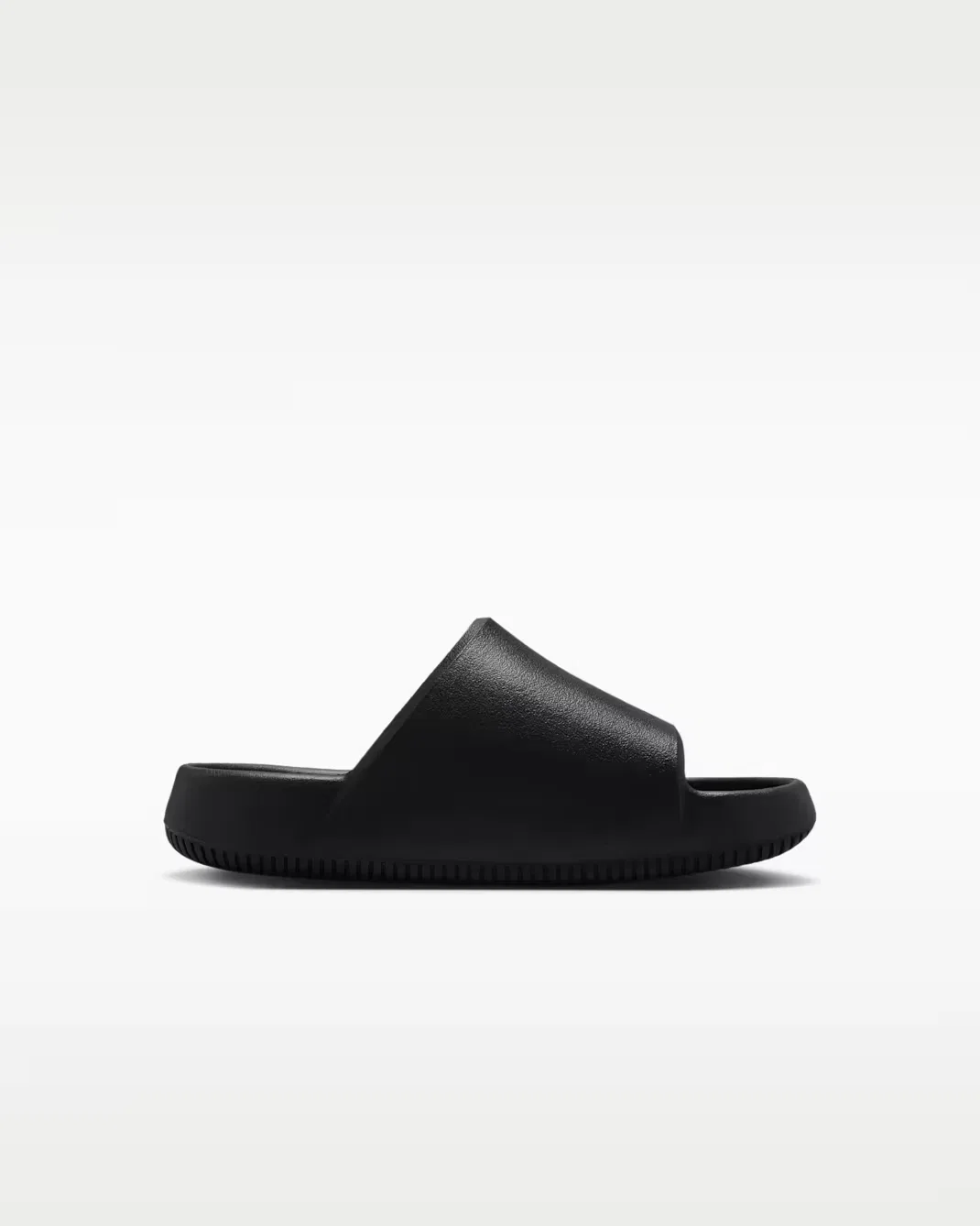 Little Kids' Slides Nike Calm 2.0, Black/Black/Black — фото 4