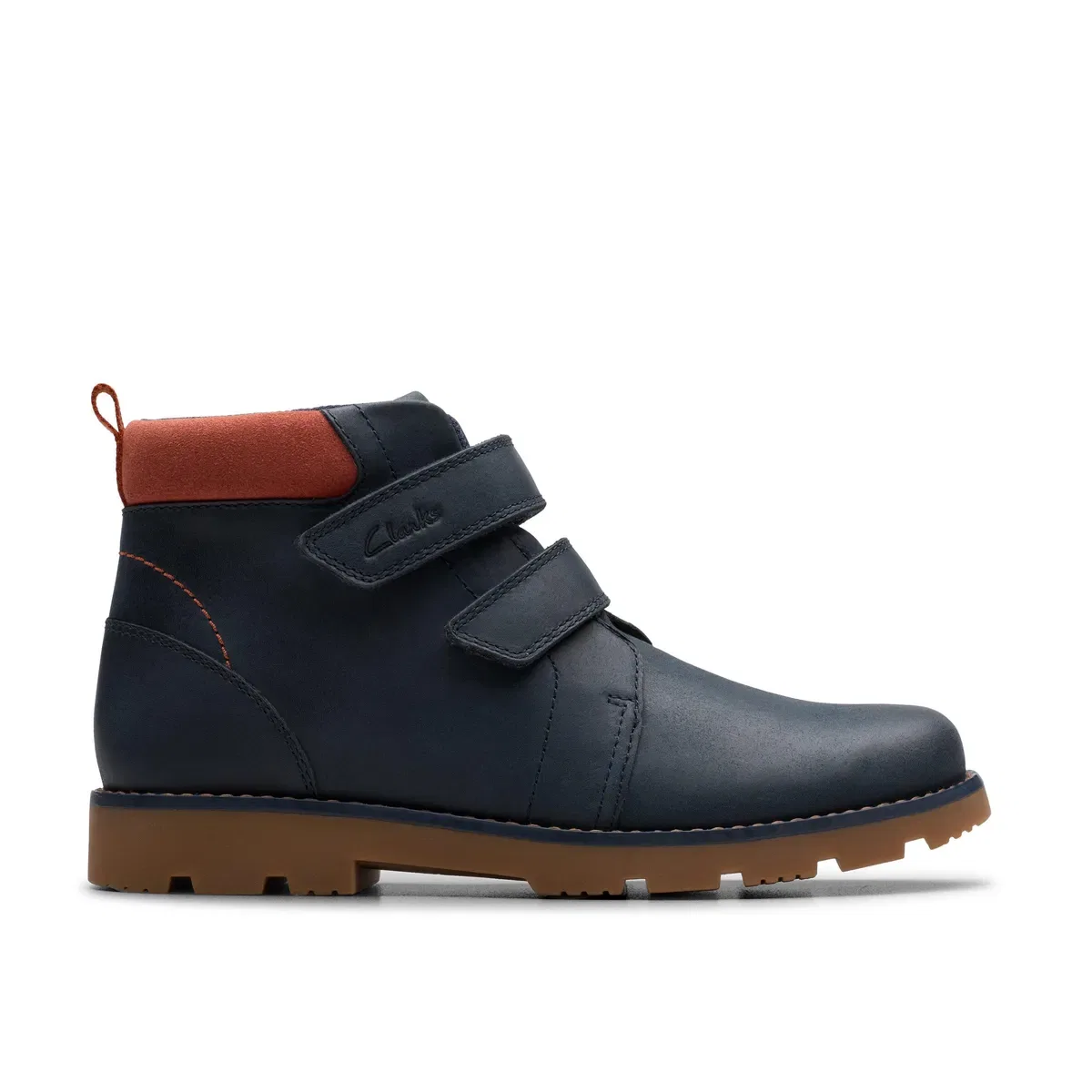 Детские ботинки на щиколотке Heath Strap O Clarks, Blue