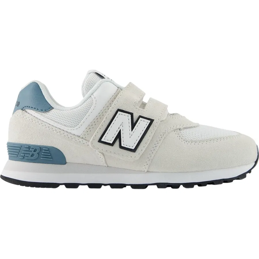 Детские кроссовки с замшей и текстилем New Balance 574, Серый