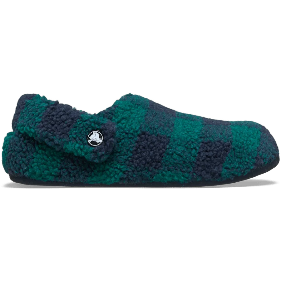 

Сабо Crocs Classic Buffalo Check Cozzzy Slipper, темно-зеленый
