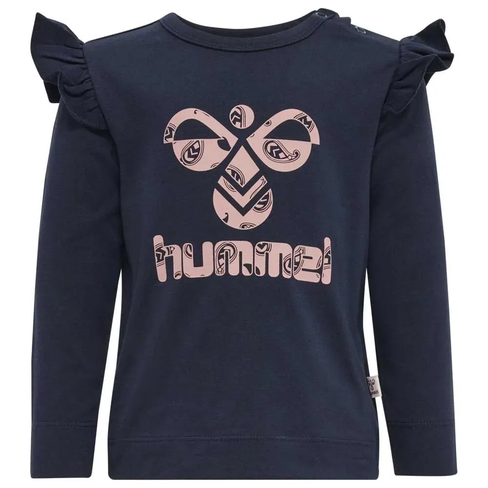 Детская футболка с длинным рукавом Artemis Hummel, Blue