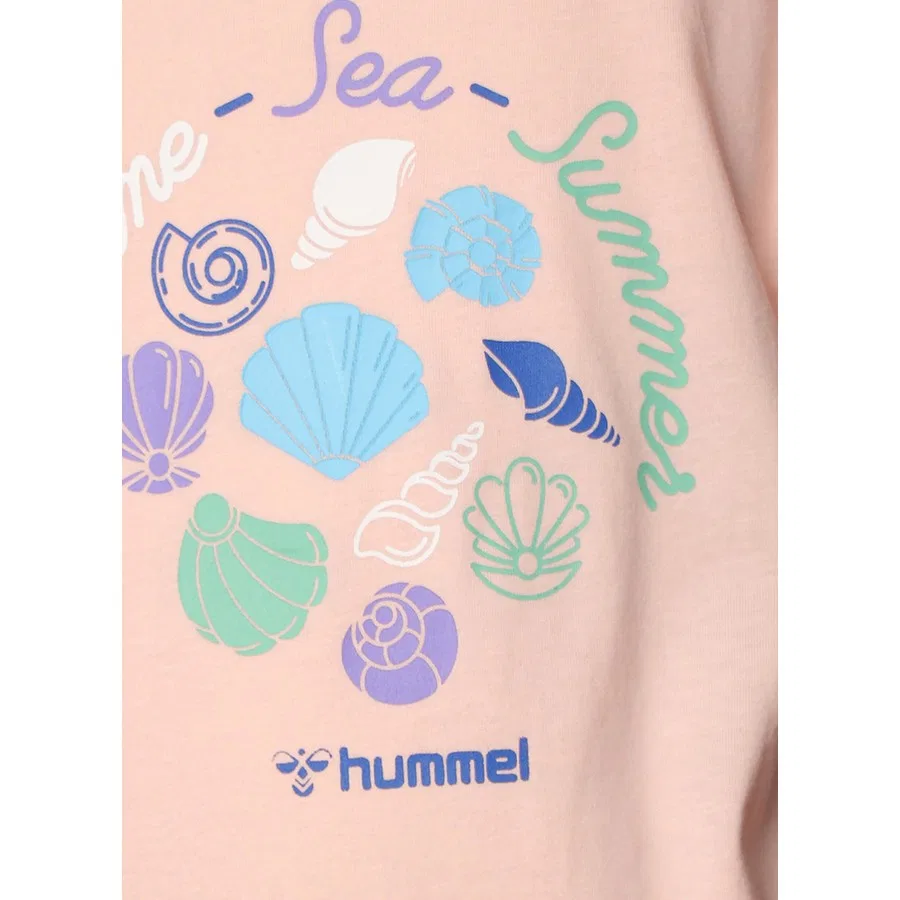 Футболка с принтом HMLSAKURA T-SHIRT S/S Hummel, Оранжевый — фото 3