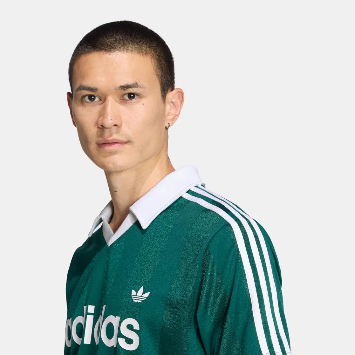 Мужская футболка, Adicolor Originals, adidas, зеленый — фото 3