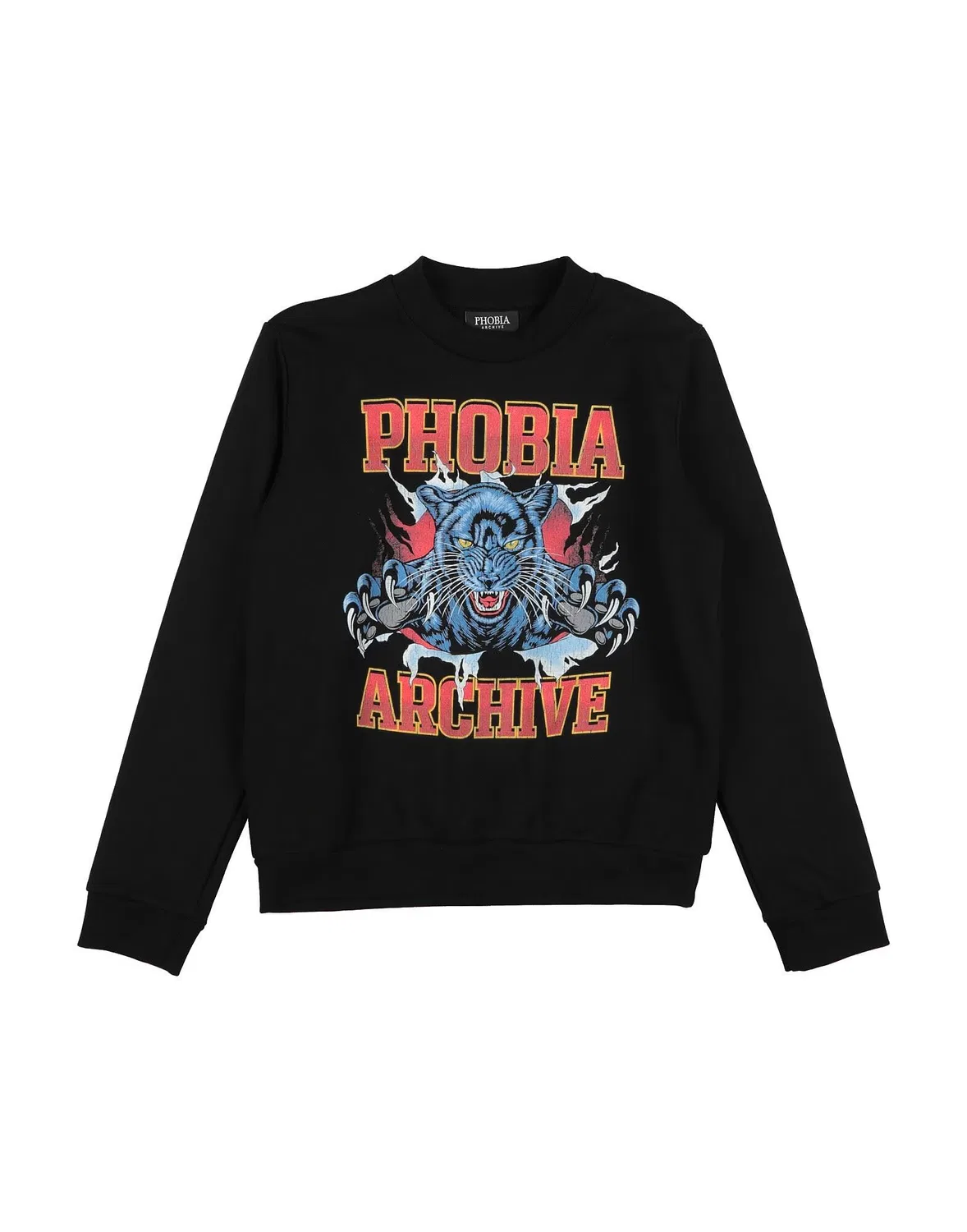 Свитшот с принтом Phobia Archive, черный