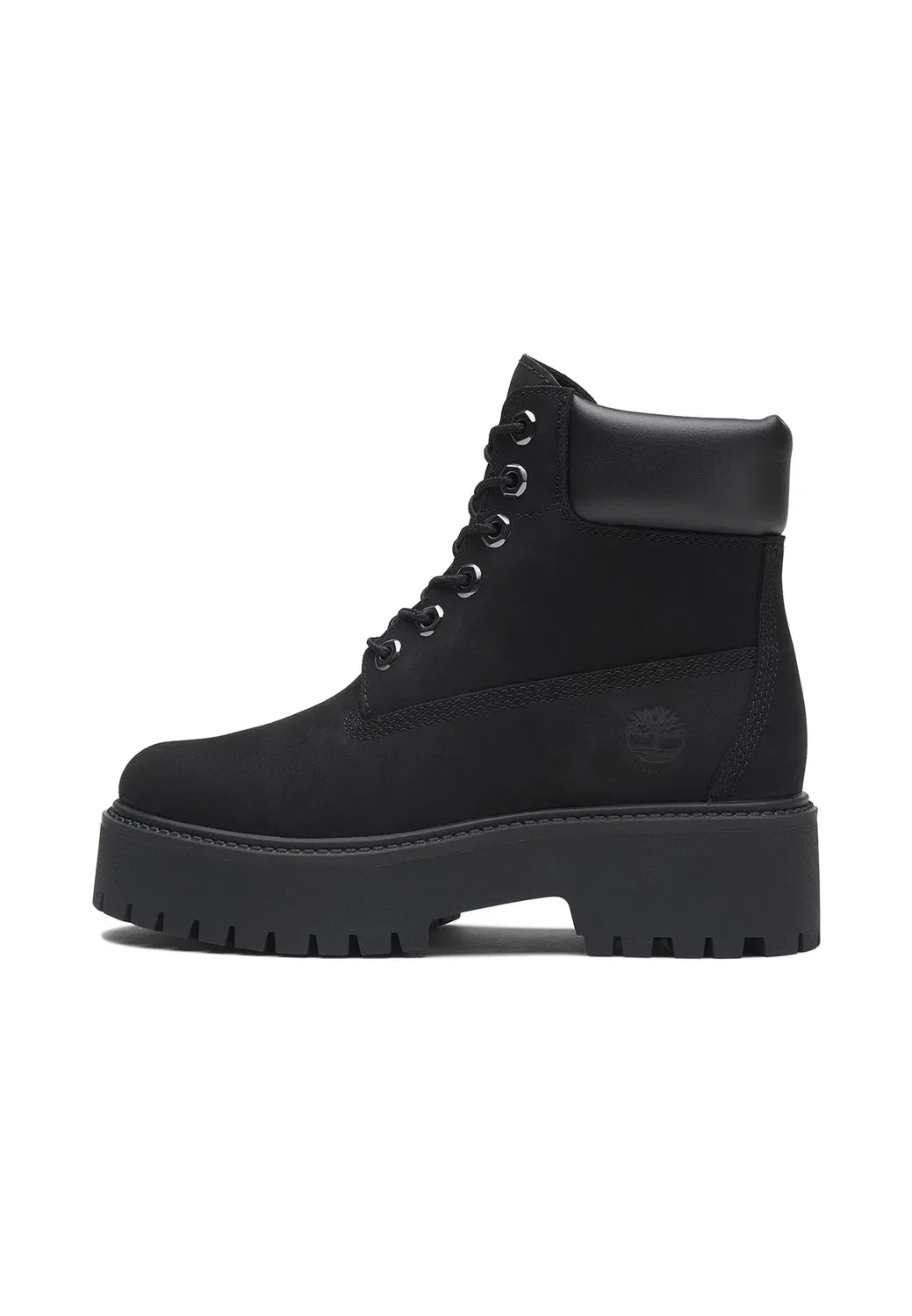 Водонепроницаемые ботинки Stone Street 6 дюймов на шнуровке - зимние ботинки Timberland, Black Nubuck