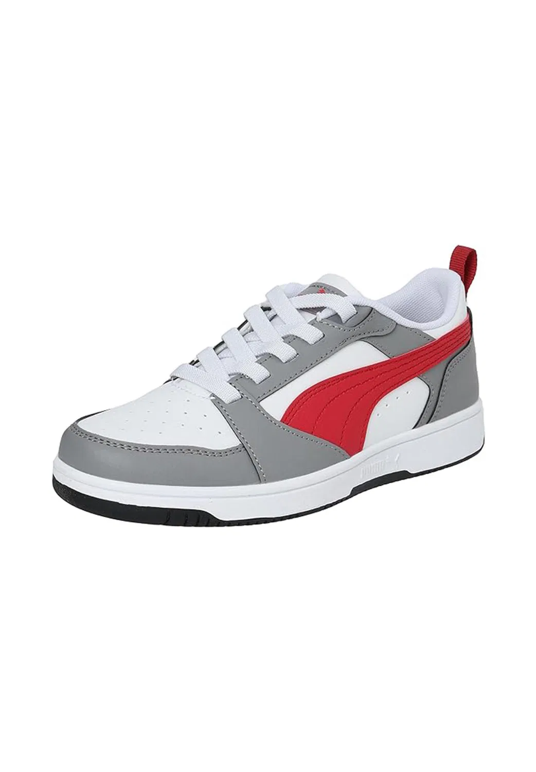 Детские кроссовки с закрытой шнуровкой Rebound V6 Lo AC PS Puma, Weiß Grau