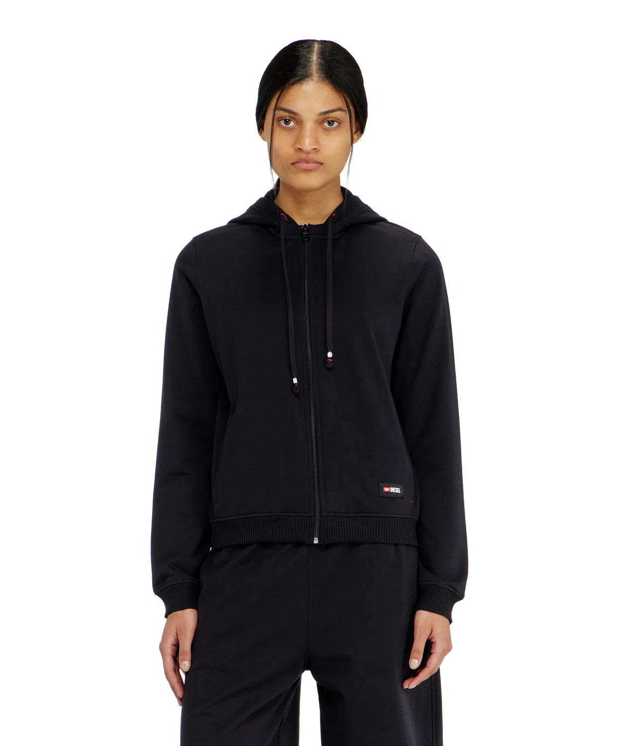 Женский худи с длинным рукавомHARRIET-D-CORE DIESEL, Black
