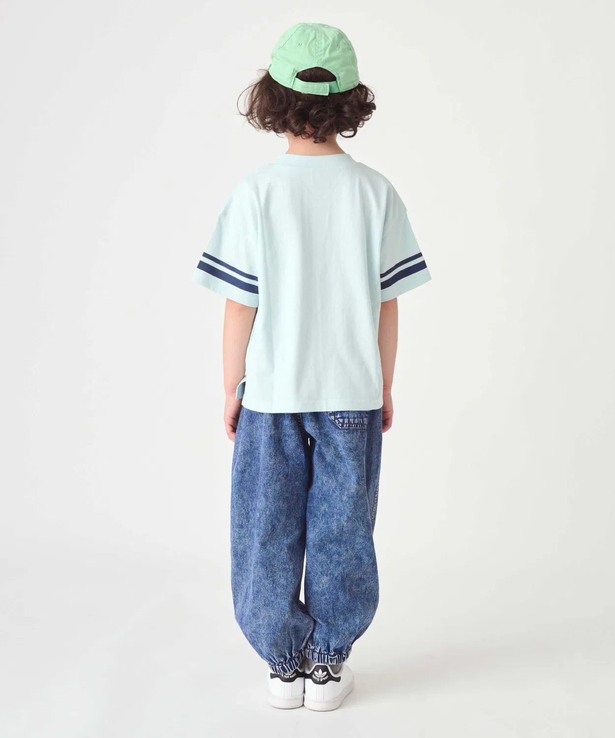 Детская футболка с принтом Logo Short Sleeve ever closet, Off White — фото 3