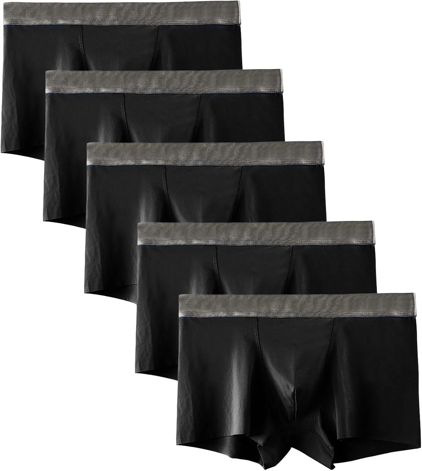 Боксеры дышащие хлопковые Black5pc