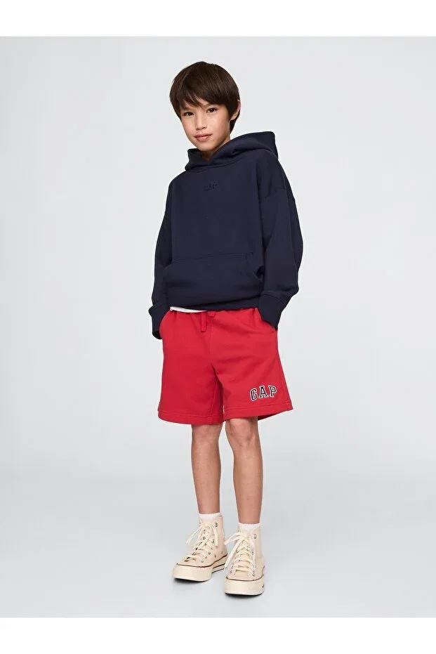 Детские шорты для мальчиков с принтом Basics Gap, Red